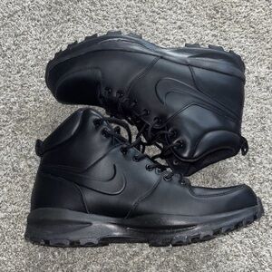 Nike Men’s All-Black Leather Tactical Boots sz 5y